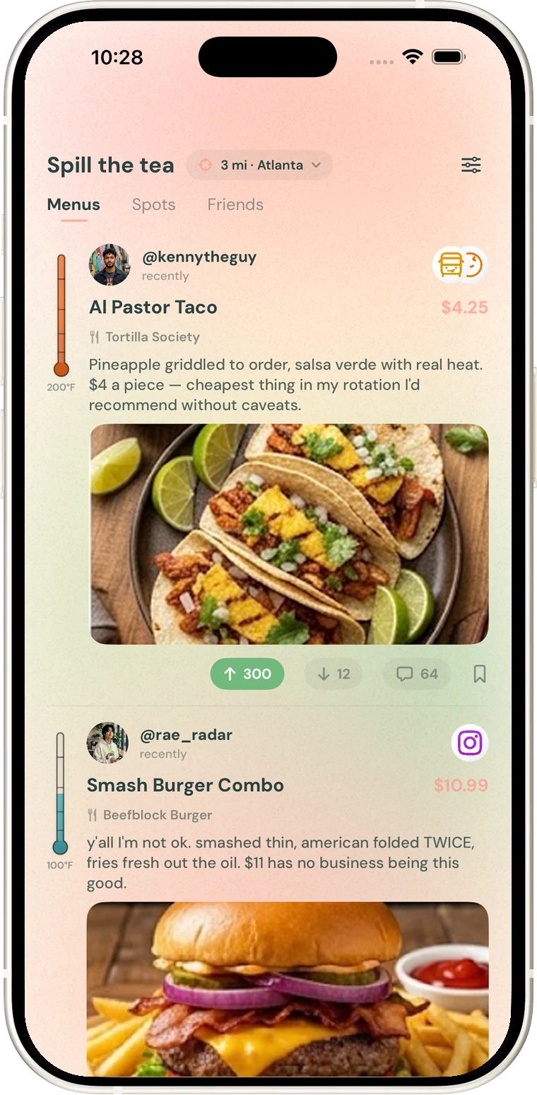 Share the dishes actually worth ordering.